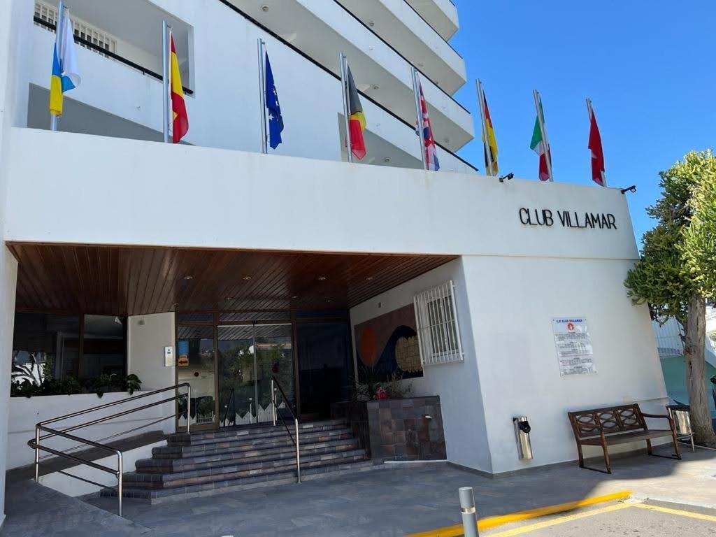 Cozy Apartment In The Center Of Costa Adeje On The 1St Coastline Bagian luar foto